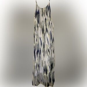 NWT DKNY Blue and White Printed Dress